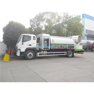 Multi-function dust suppression vehicle guardrail cleaning